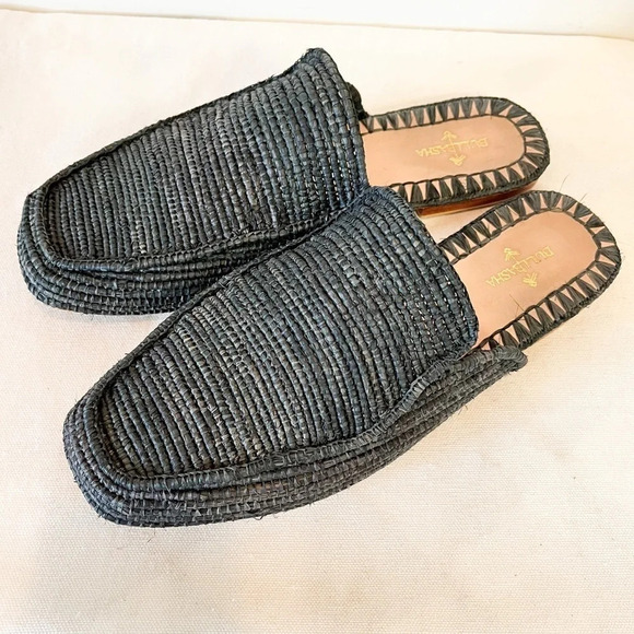 EUC Bulibashi Men’s Munatas Coco Woven Slides Size 10 - Picture 7 of 13